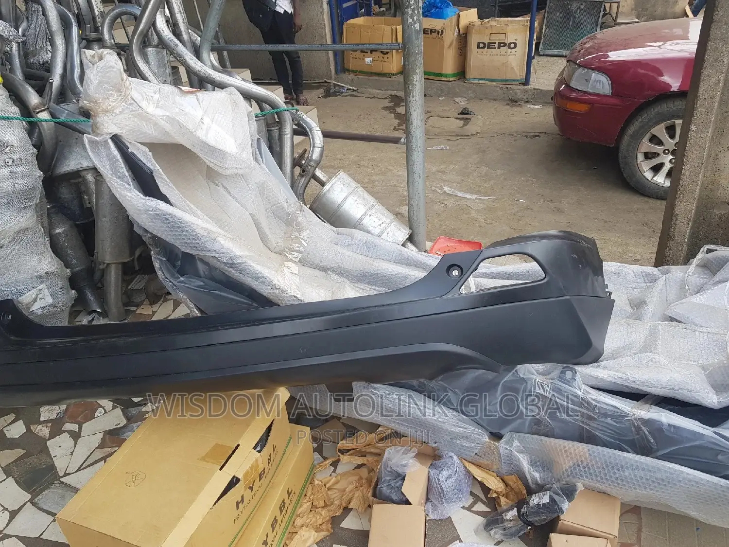 Complete Back Bumper for Toyota Rav4 2016, 2017, 2018