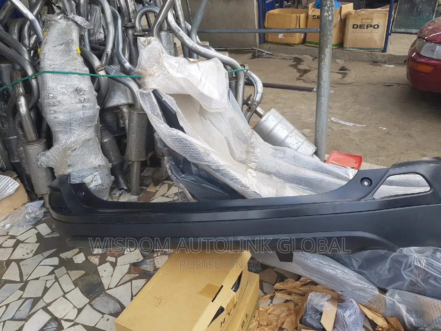 Complete Back Bumper for Toyota Rav4 2016, 2017, 2018