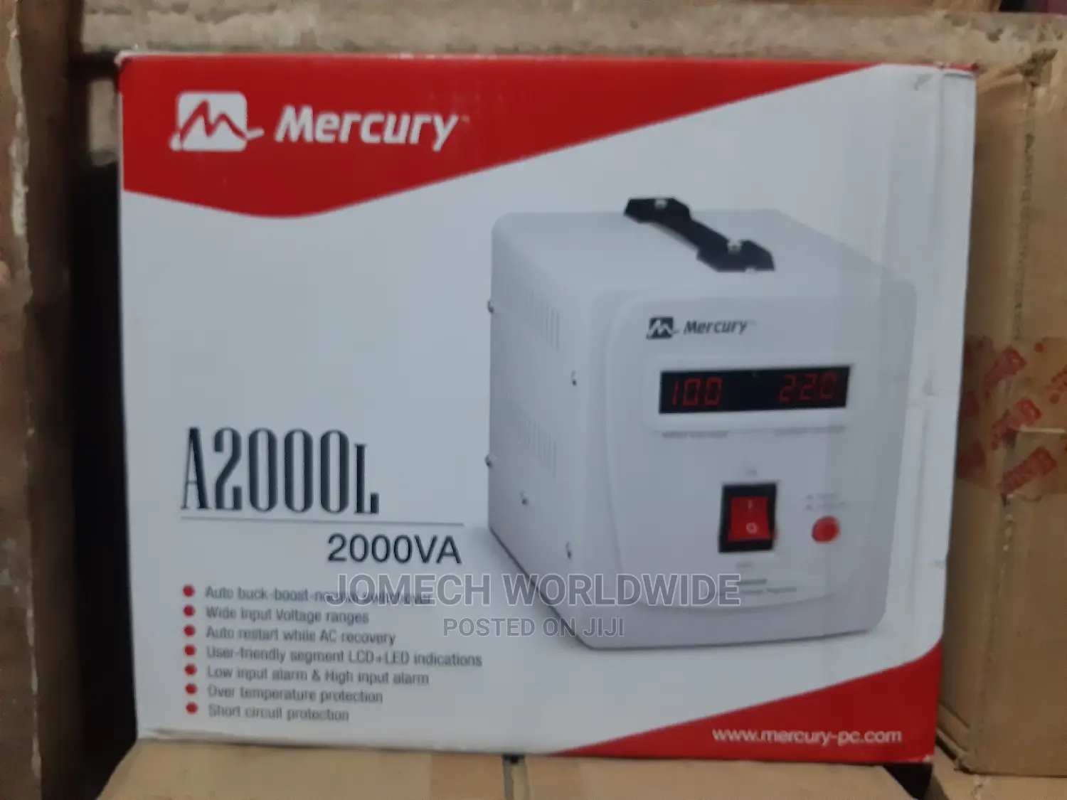 2000VA Mercury Stabilizer