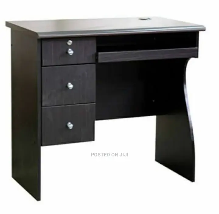 Senior 3 Fit Computer Table Executive - Black