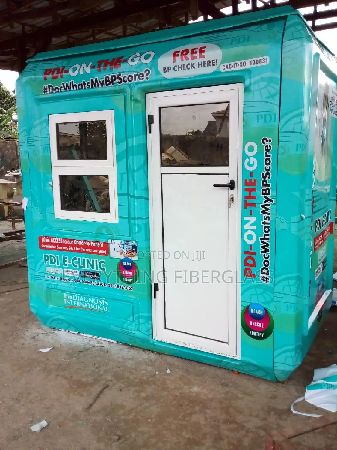 FRP Cabins and Mobile Kiosks