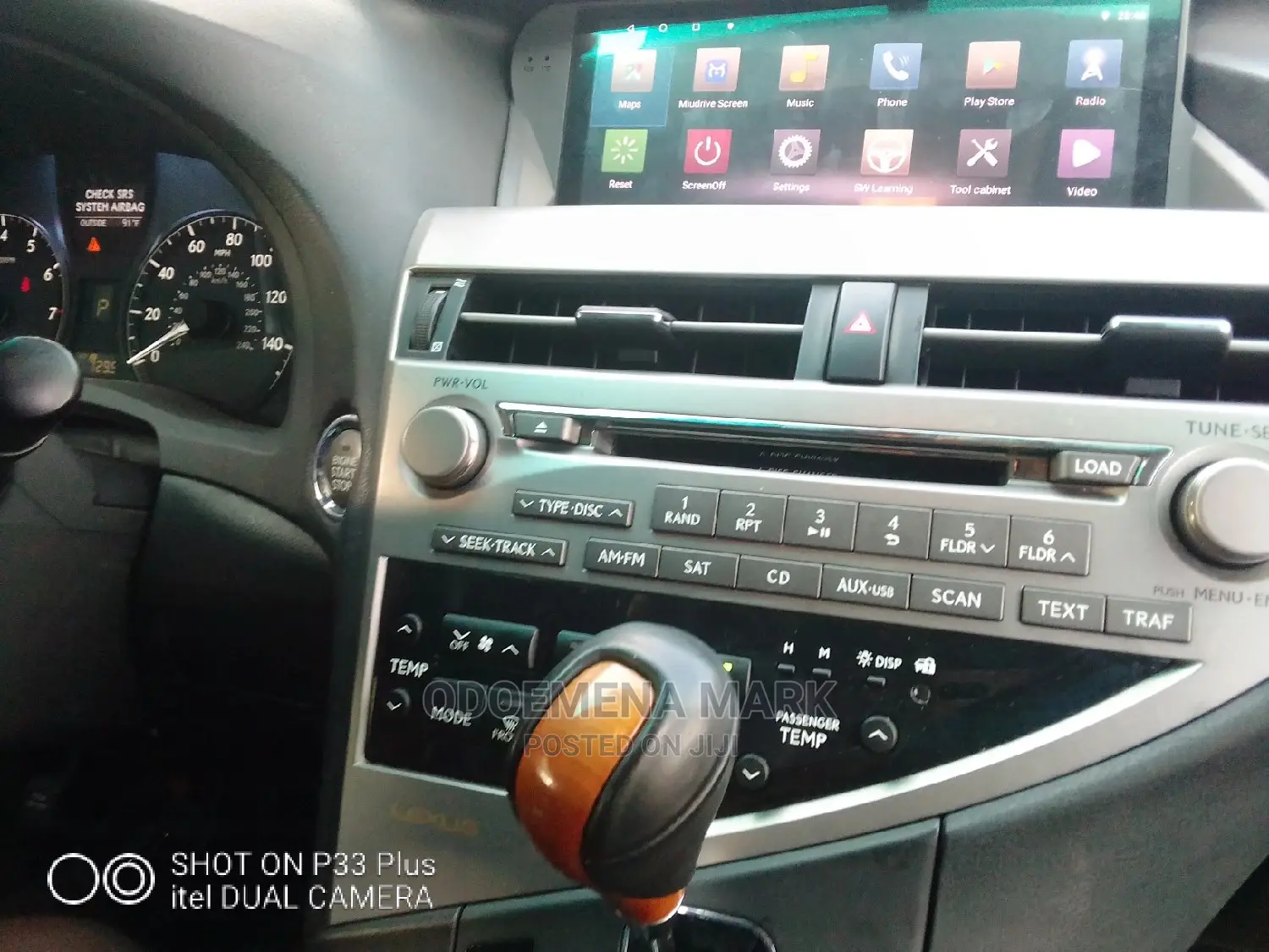 Rx 350 Lexus Android DVD With Camera Youtube Wifi Bluetooth