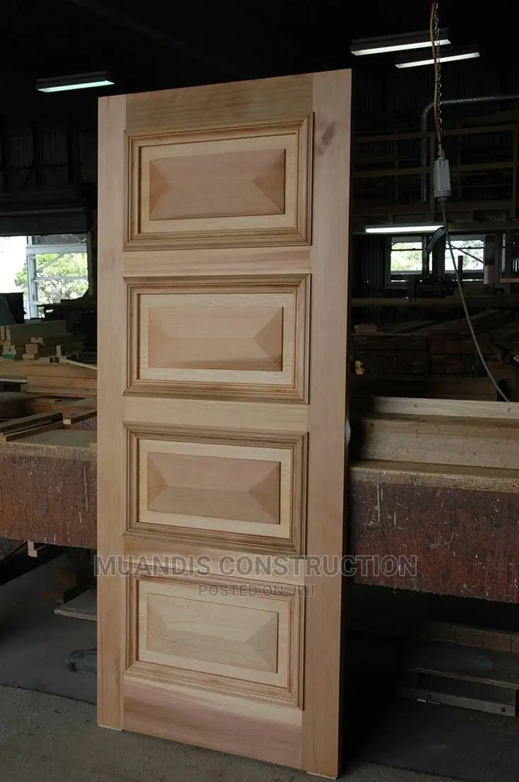 Old Schools Patterned Wooden Door