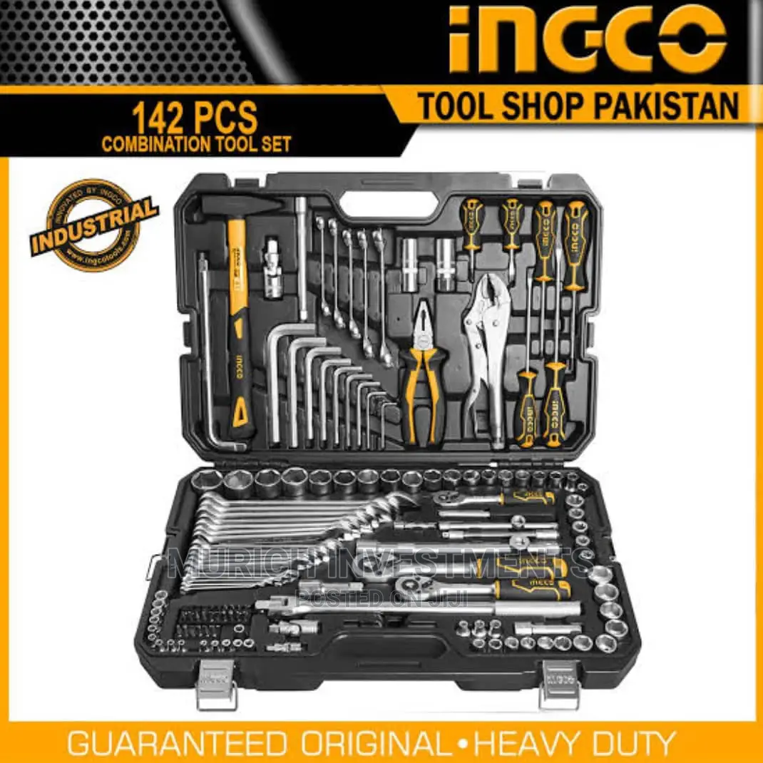 Ingco 142pcs Combination Tools Set (Hkthp21421)