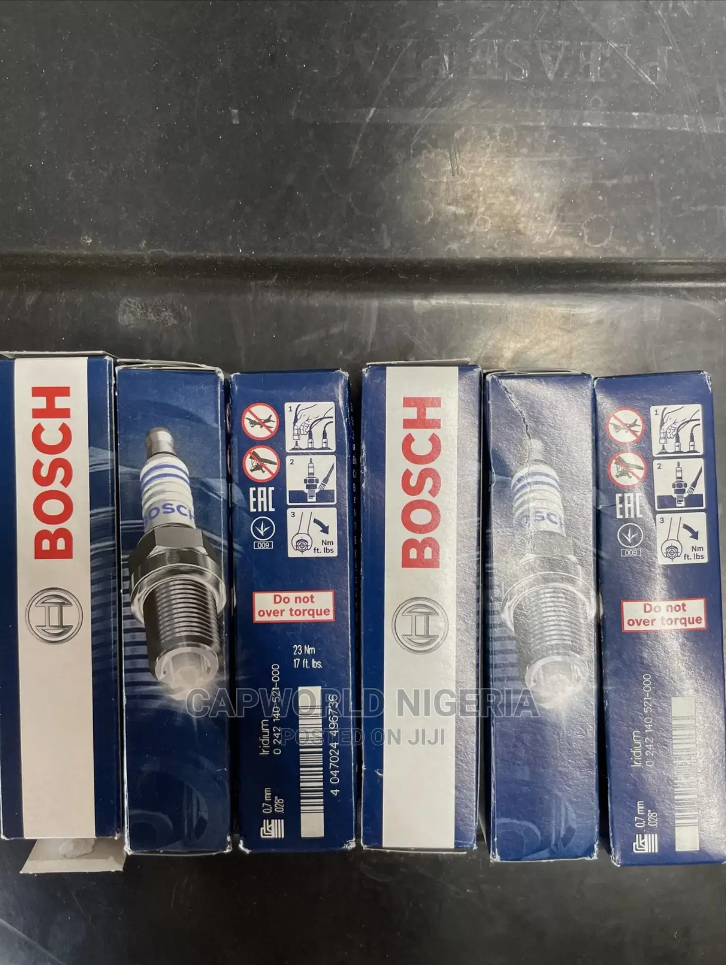 6pcs- Genuine Bosch Double Iridium Spark Plugs ZR6SII3320
