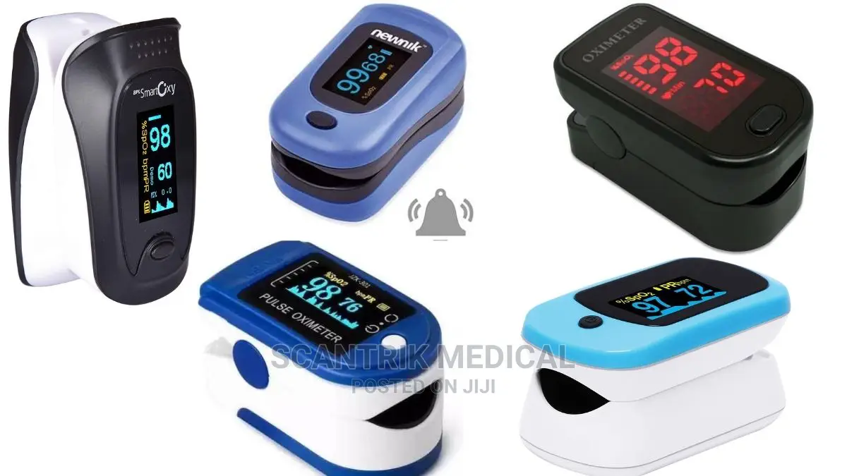 Pulse Oximeter With Thermometer