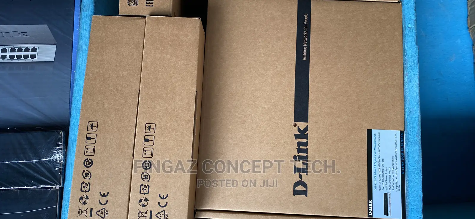 Dlink DGS-1210-10p 8port Poe Gigabit Smart Managed Switch