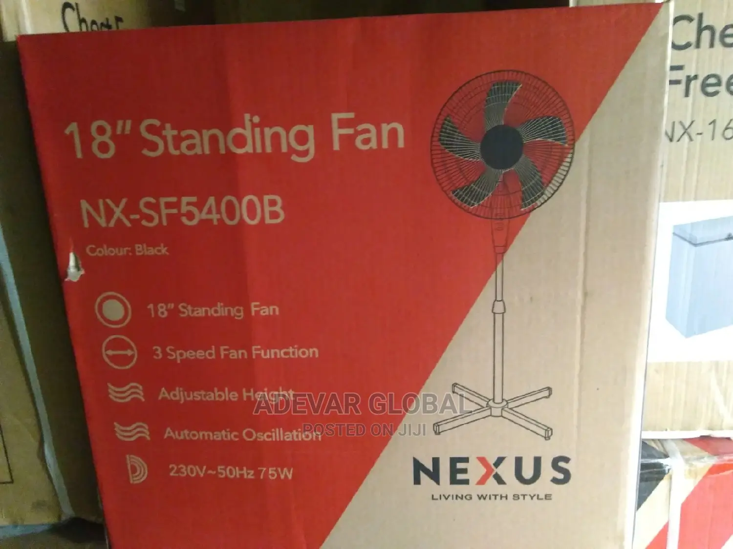 Nexus 18 Inches Standing Fan Nx-Sf5400b