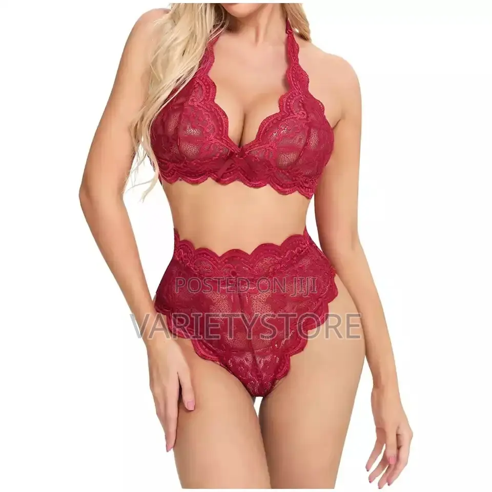Sexy Lingerie Bow-Knot Wireless Mesh Ruffle Sensual Lingerie