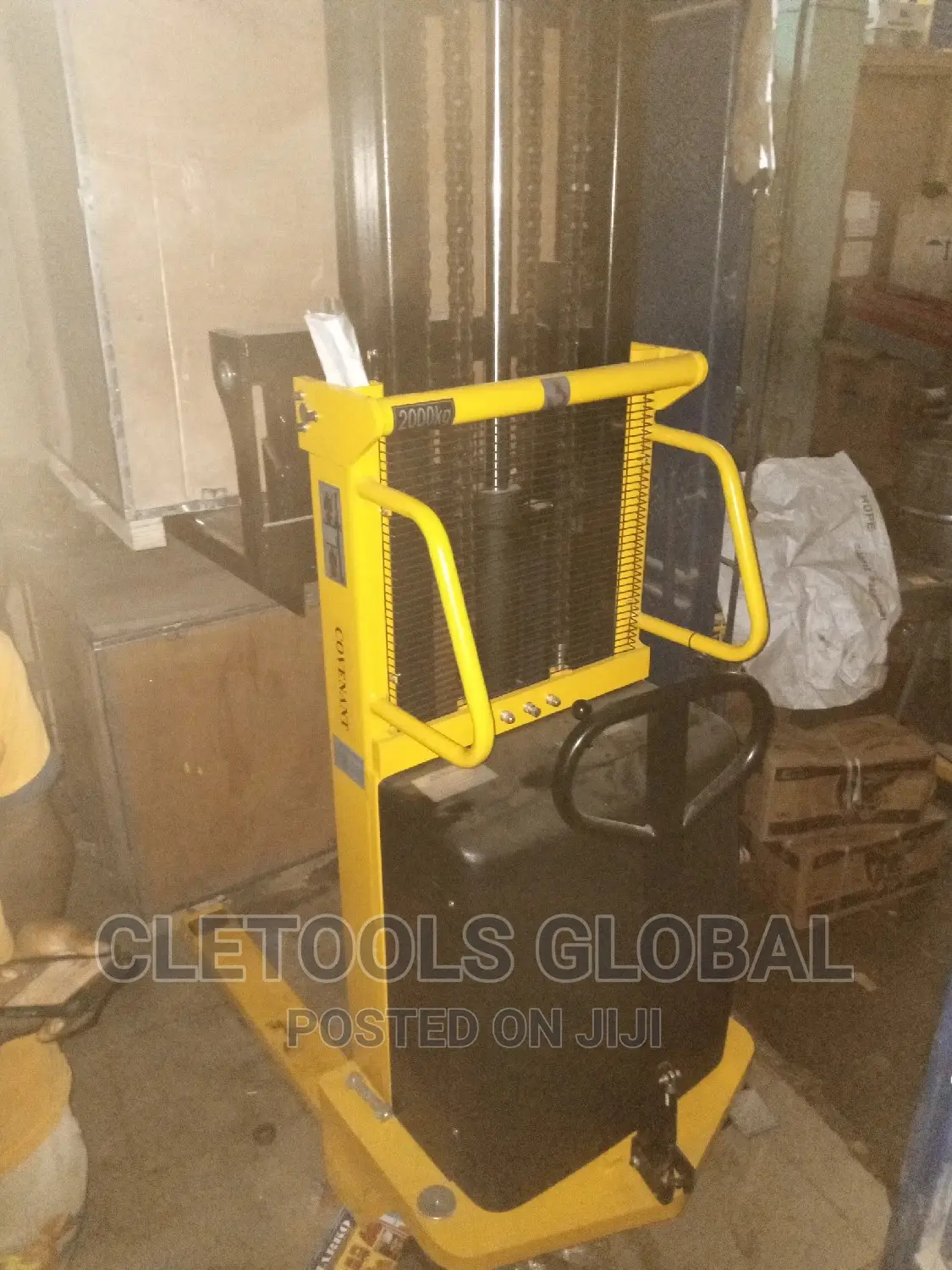 Semi Electric Manuel Stacker