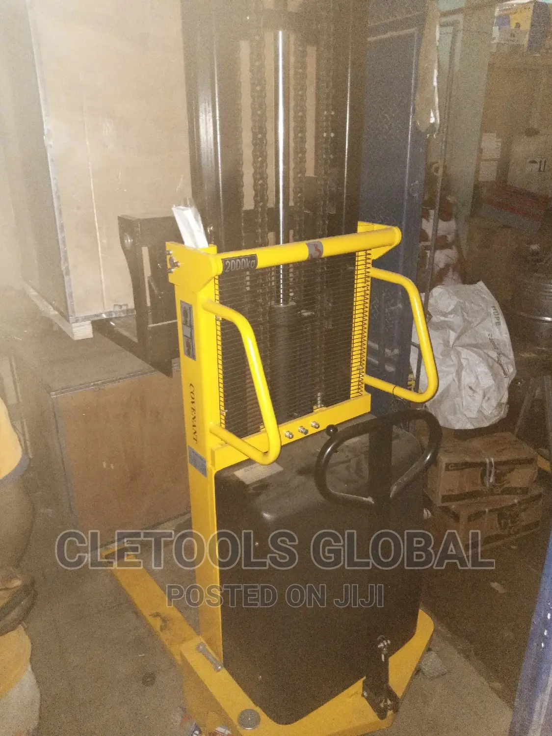 Semi Electric Manuel Stacker