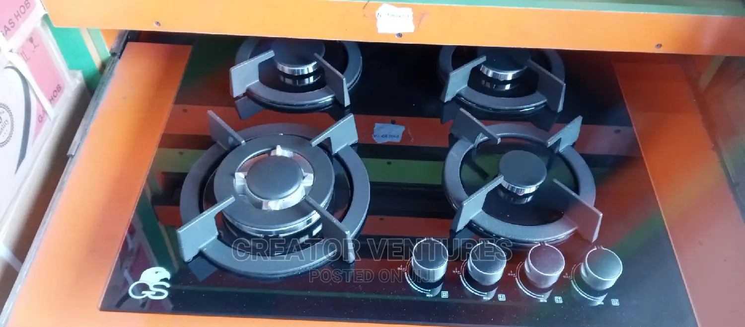 Table Gas Cabinet ,4 by 1 Glass Built-in Gas Electric Cooker