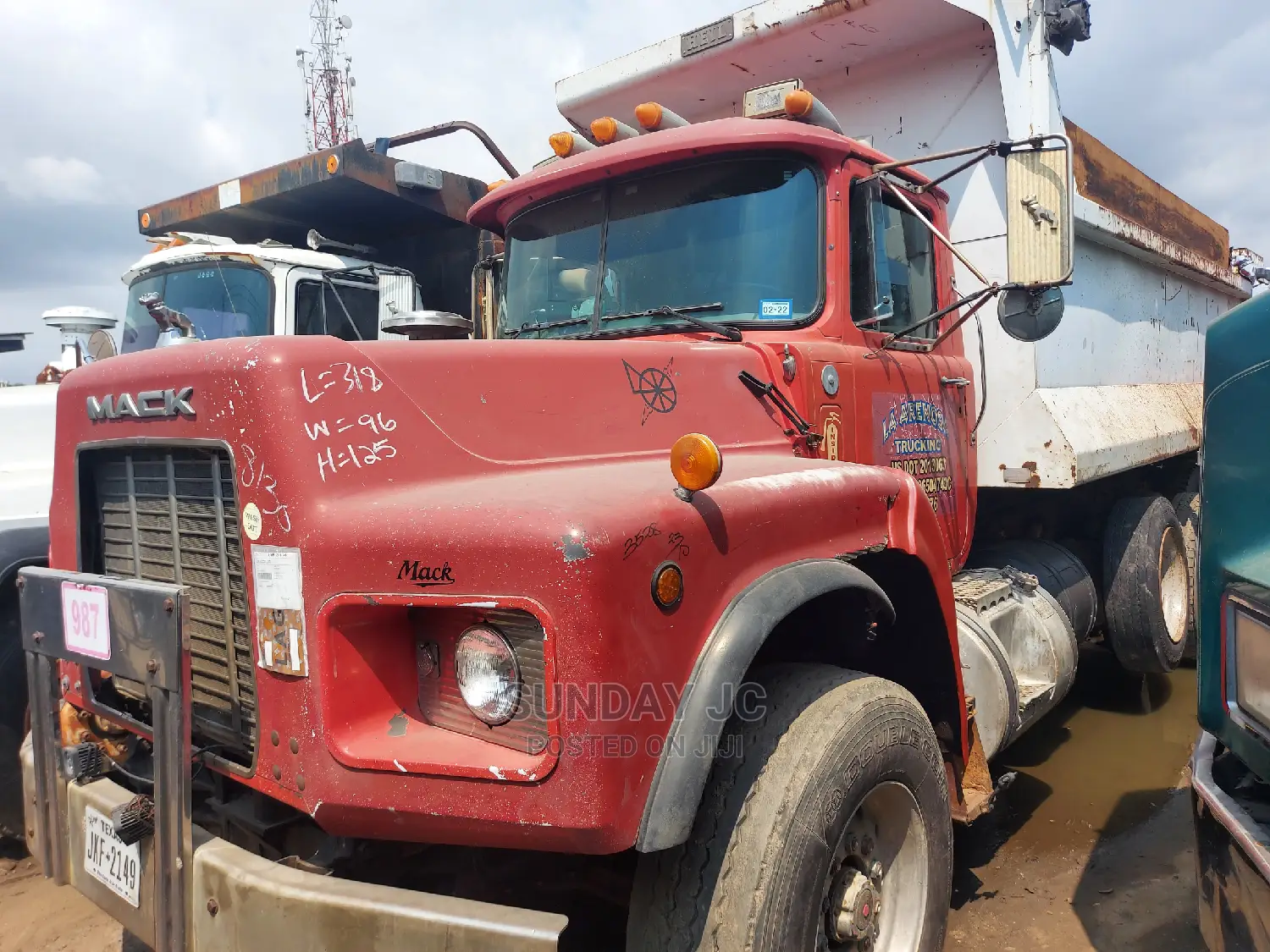 Tokunbo 30tons RB Mack Twelve Tyres Dump Truck Superb Engine