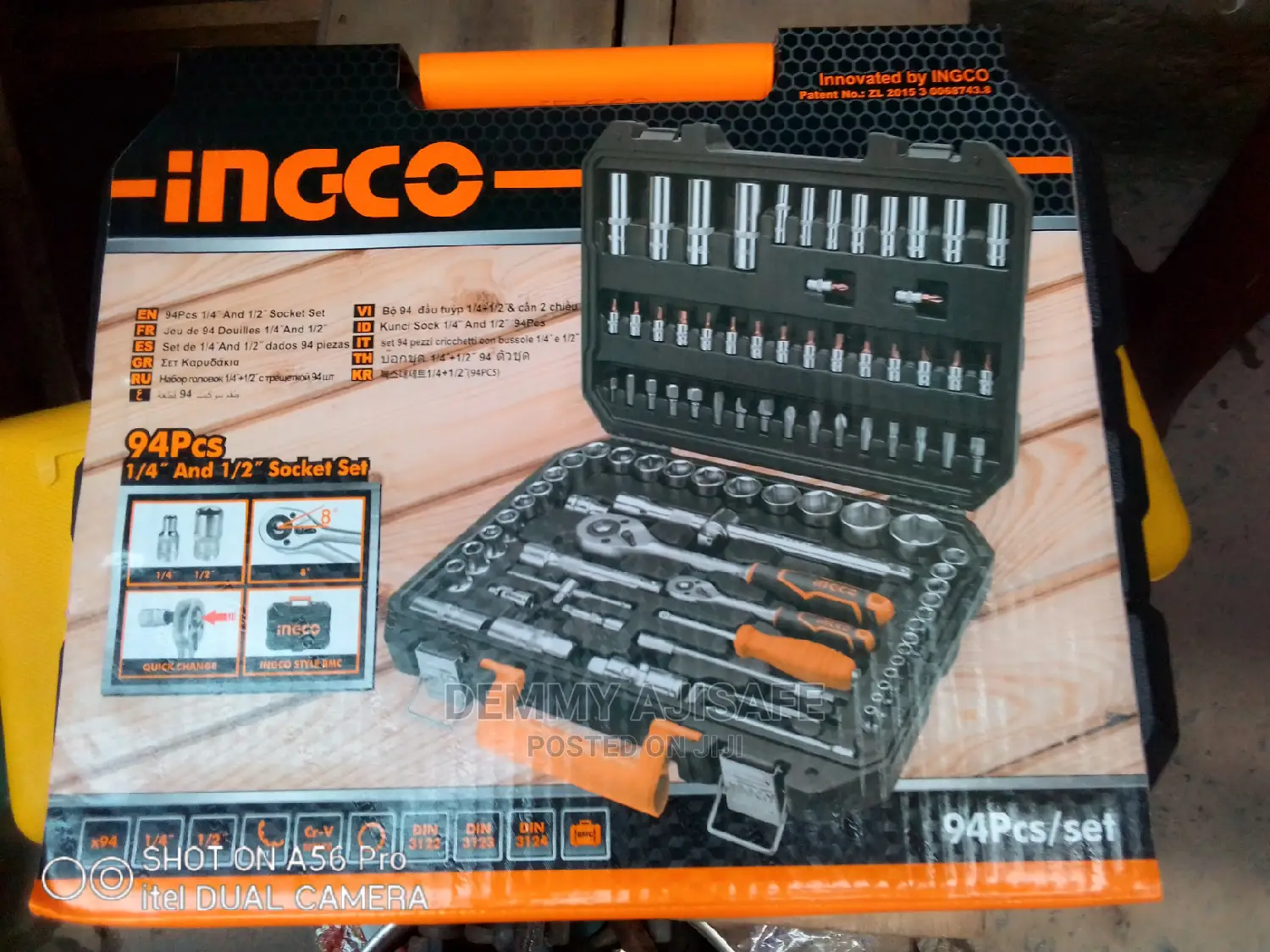 Socket Wrench Set 94pcs(1/4" 1/2")