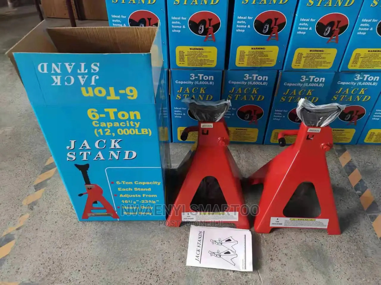 6ton Heavy Duty Jack Stands
