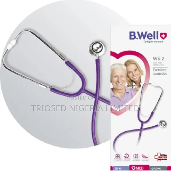 B.WELL Stethoscope With Dual Head Chest Piece (WS-2)
