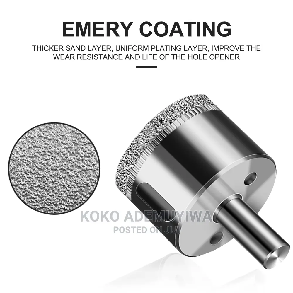 80mm Diamond Drill Bit, Hole Saw for Tiles and Glass