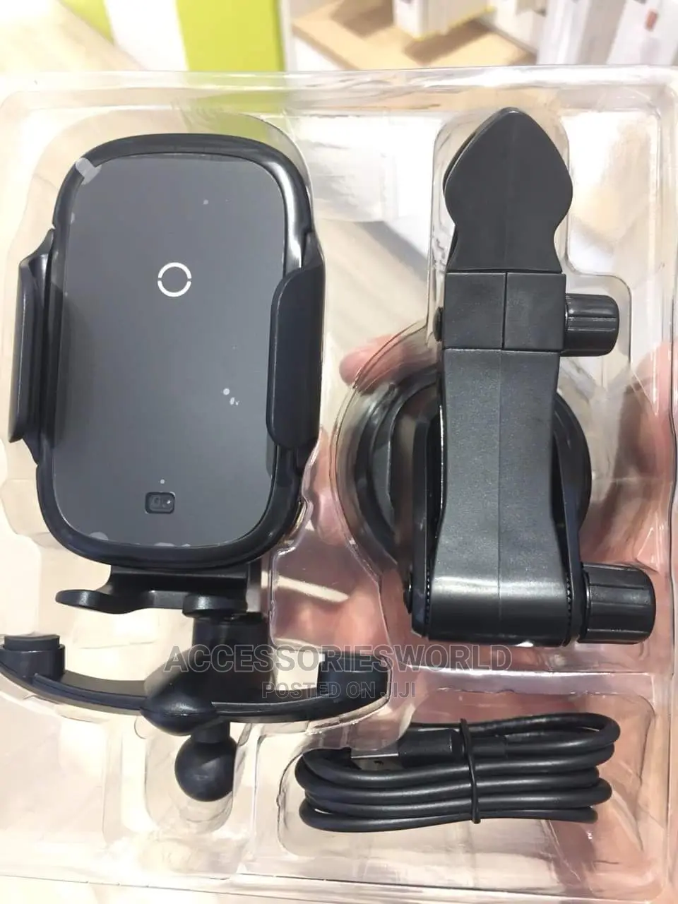 Baseus 15w Light Electric Holder Wireless Charger