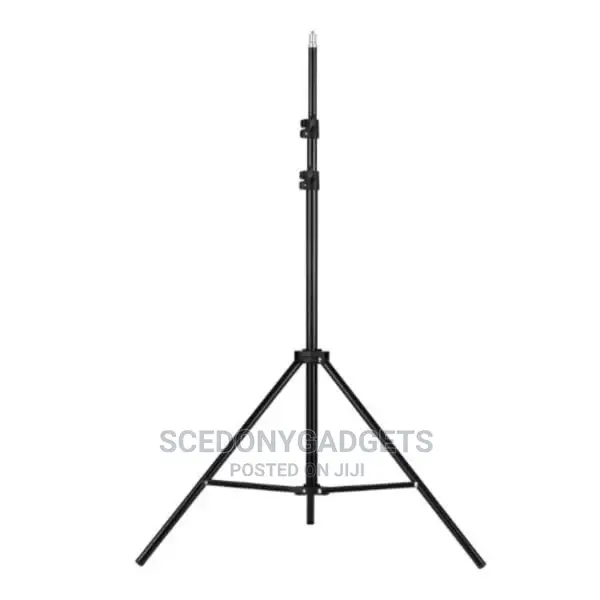 Adjustable 82 Inches Metal Tripod Light Stand Max- 2m- 6.6ft