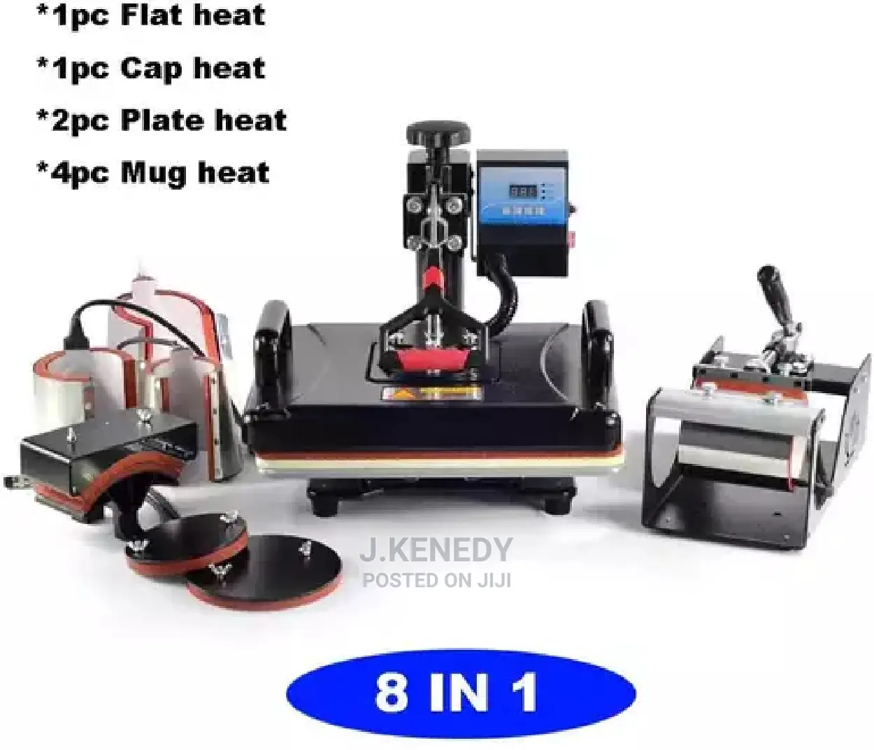 Heatpress Stonning And Sublimation Machine