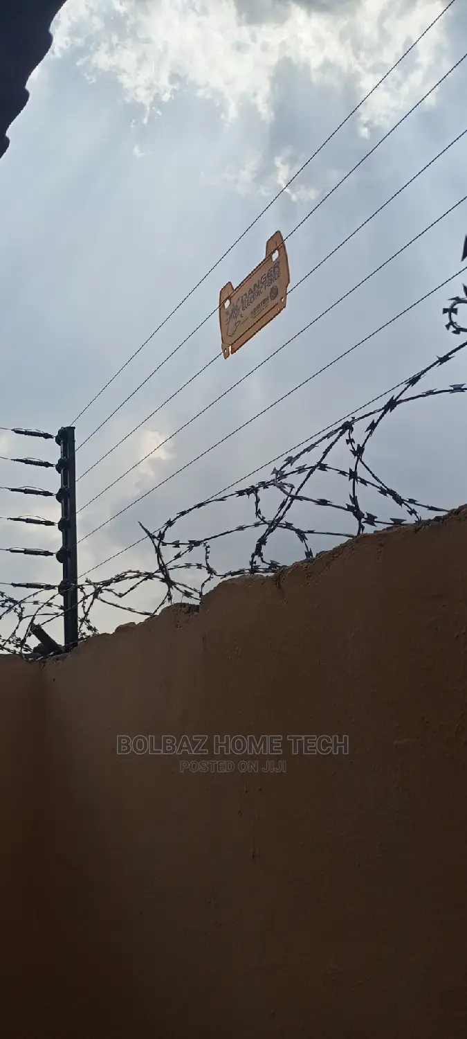 Electric Fence-Wire; Shock the Intruder.