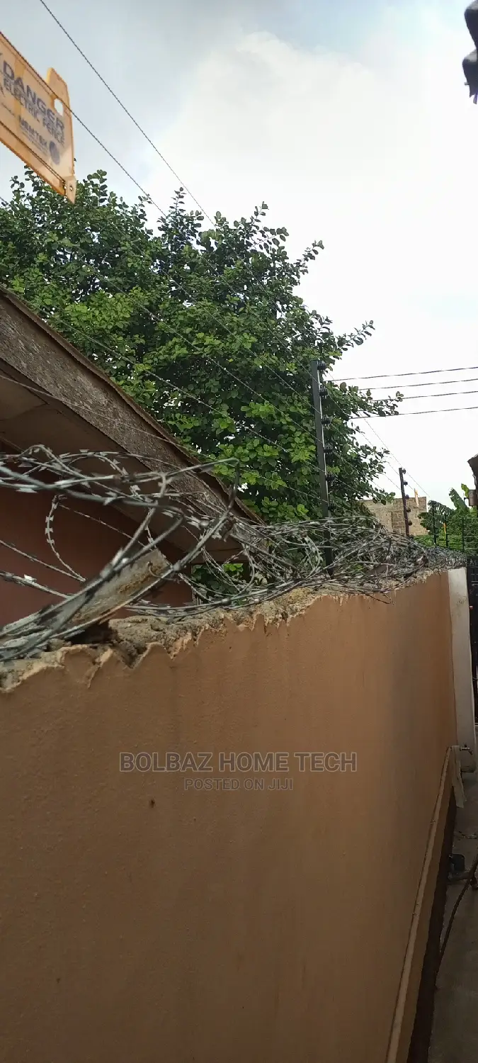 Electric Fence-Wire; Shock the Intruder.