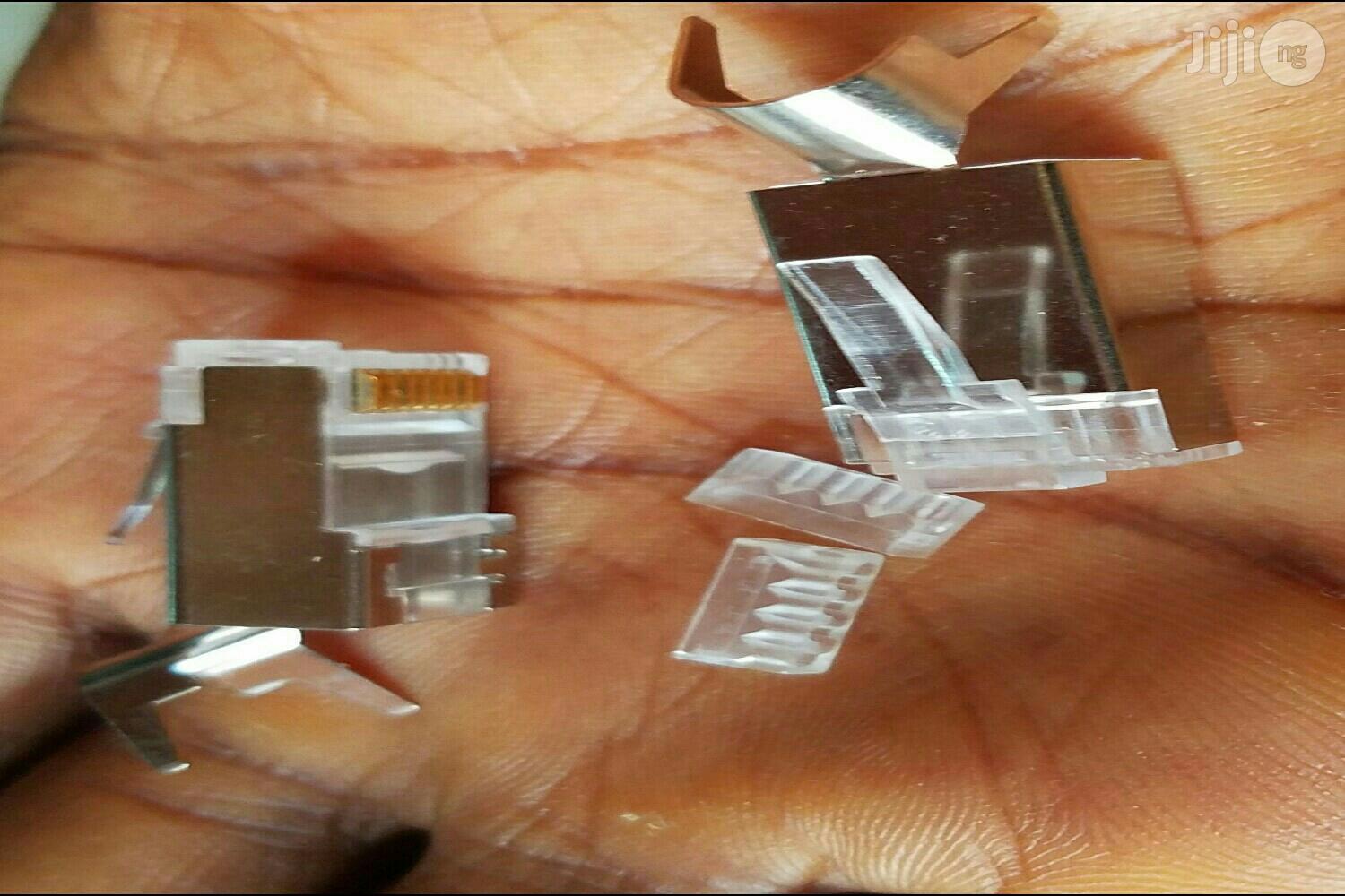 Rj45 Cat7 Connector Metal