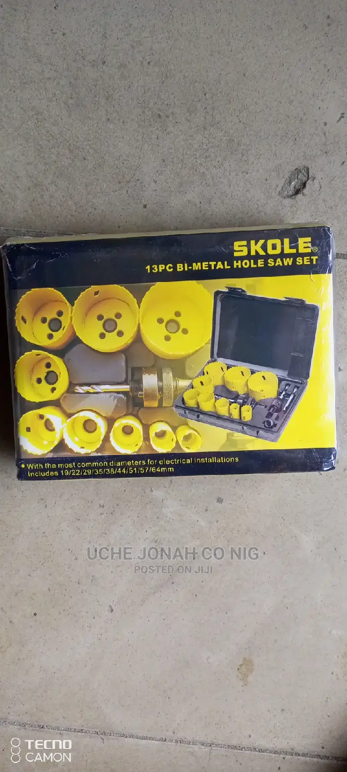 Set of Metal Hole Saw 13pcs (Skole)
