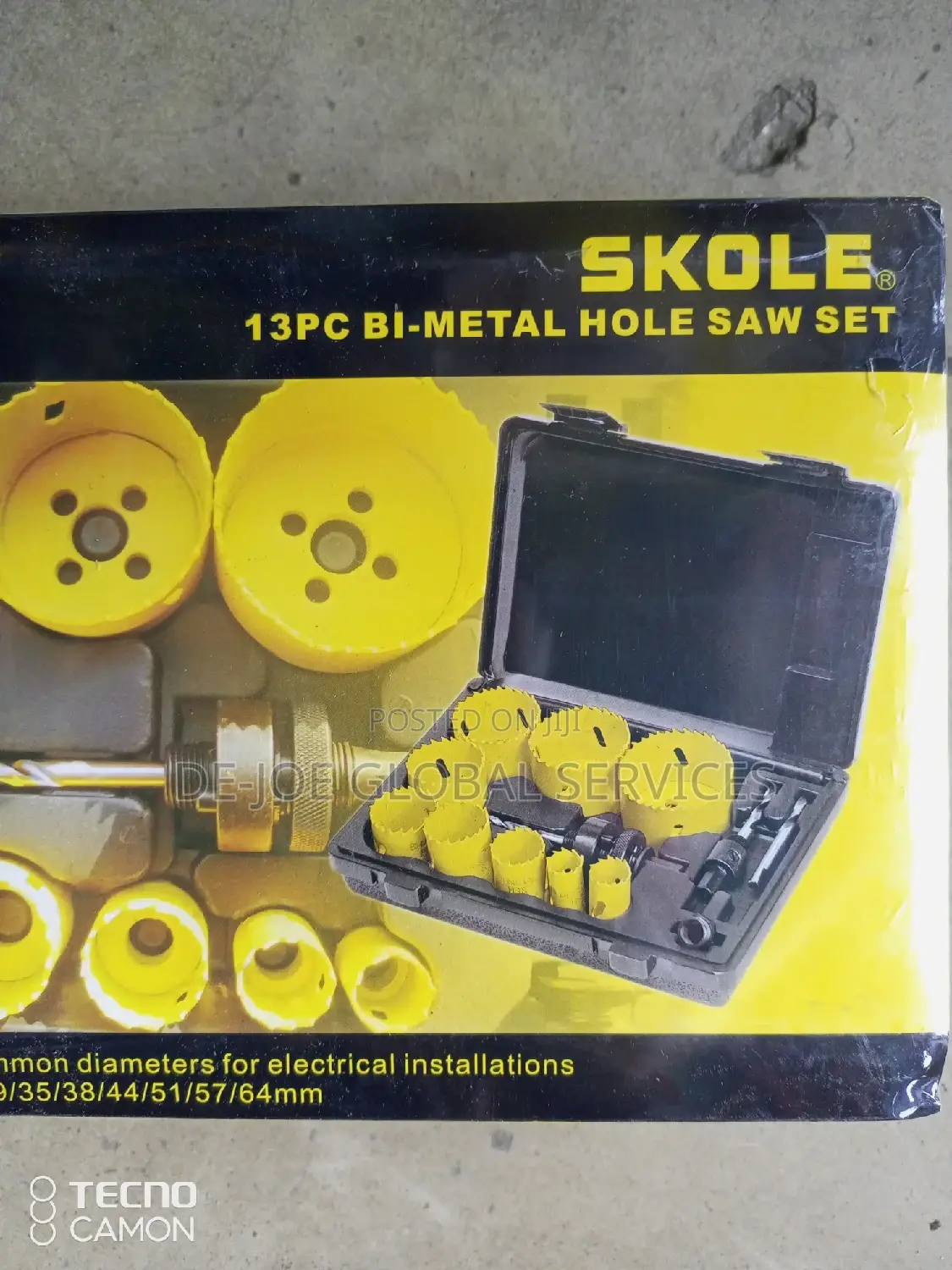 Set of Metal Hole Saw 13pcs (Skole)