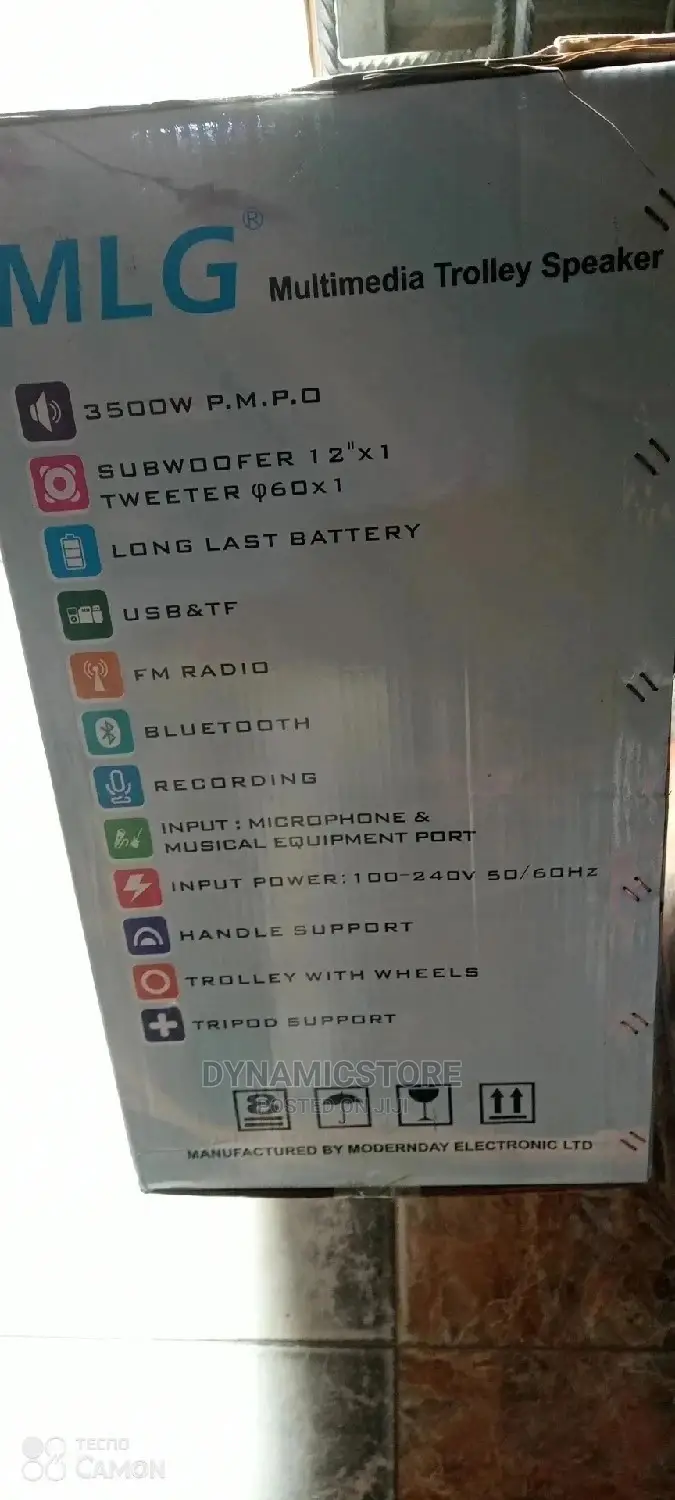 15 Inches MLG Public Address System