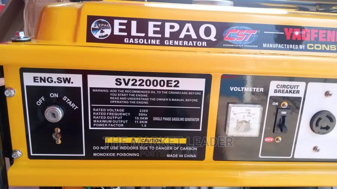 Elepaq 11kva Original Constant Generator Sv22000e2