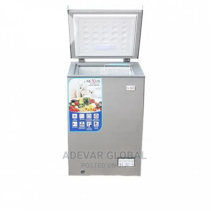 Nexus 100L Chest Freezer NX-150G - Silver