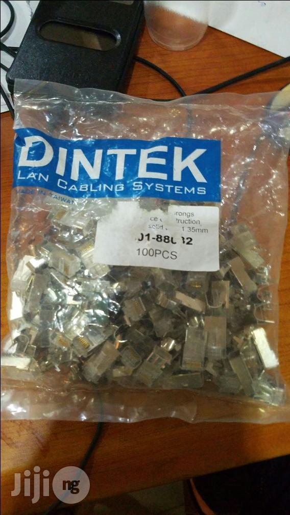 Rj45 Cat7 Connector Metal