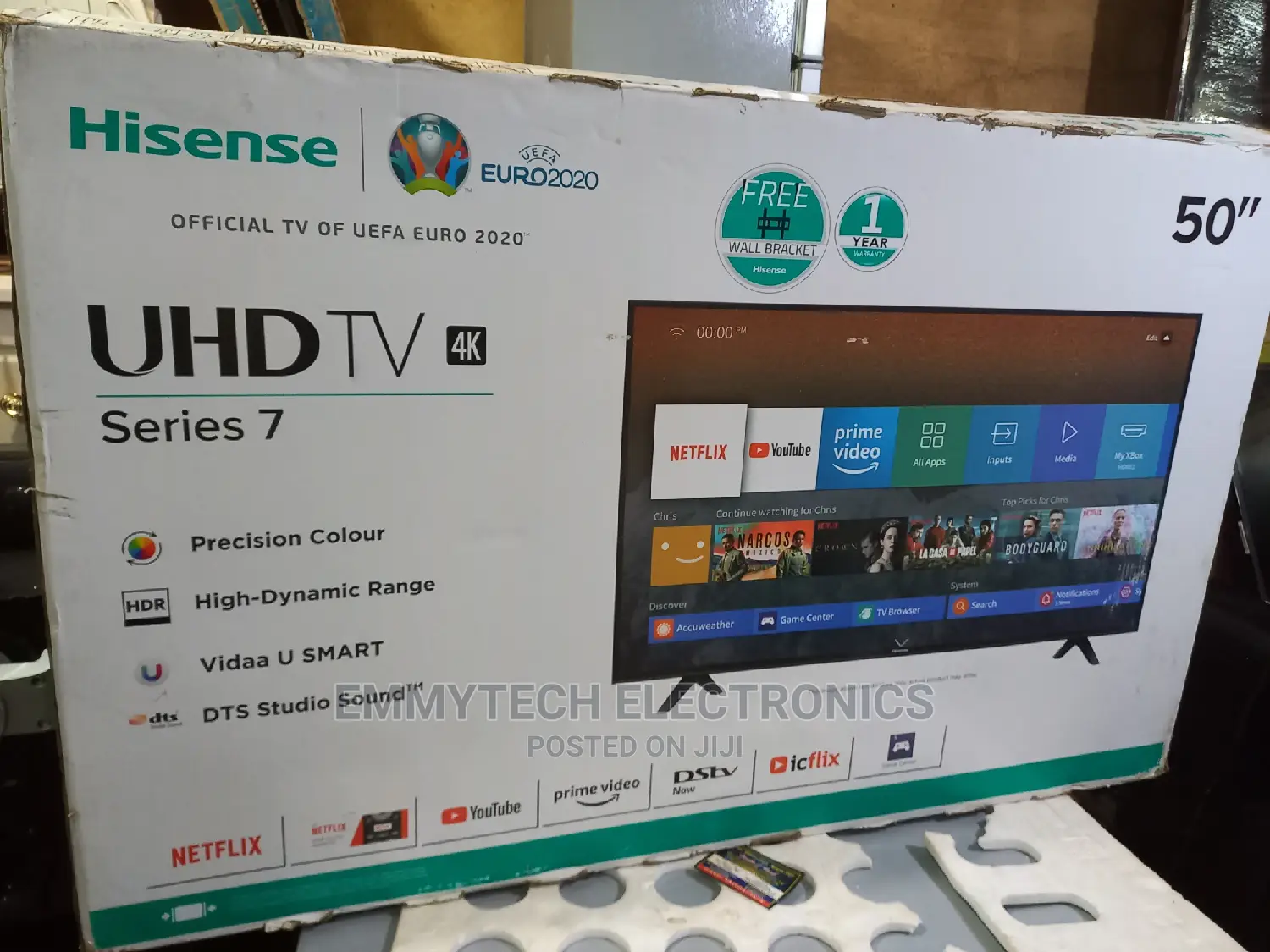Hisense 50inches 4k Smart Tv