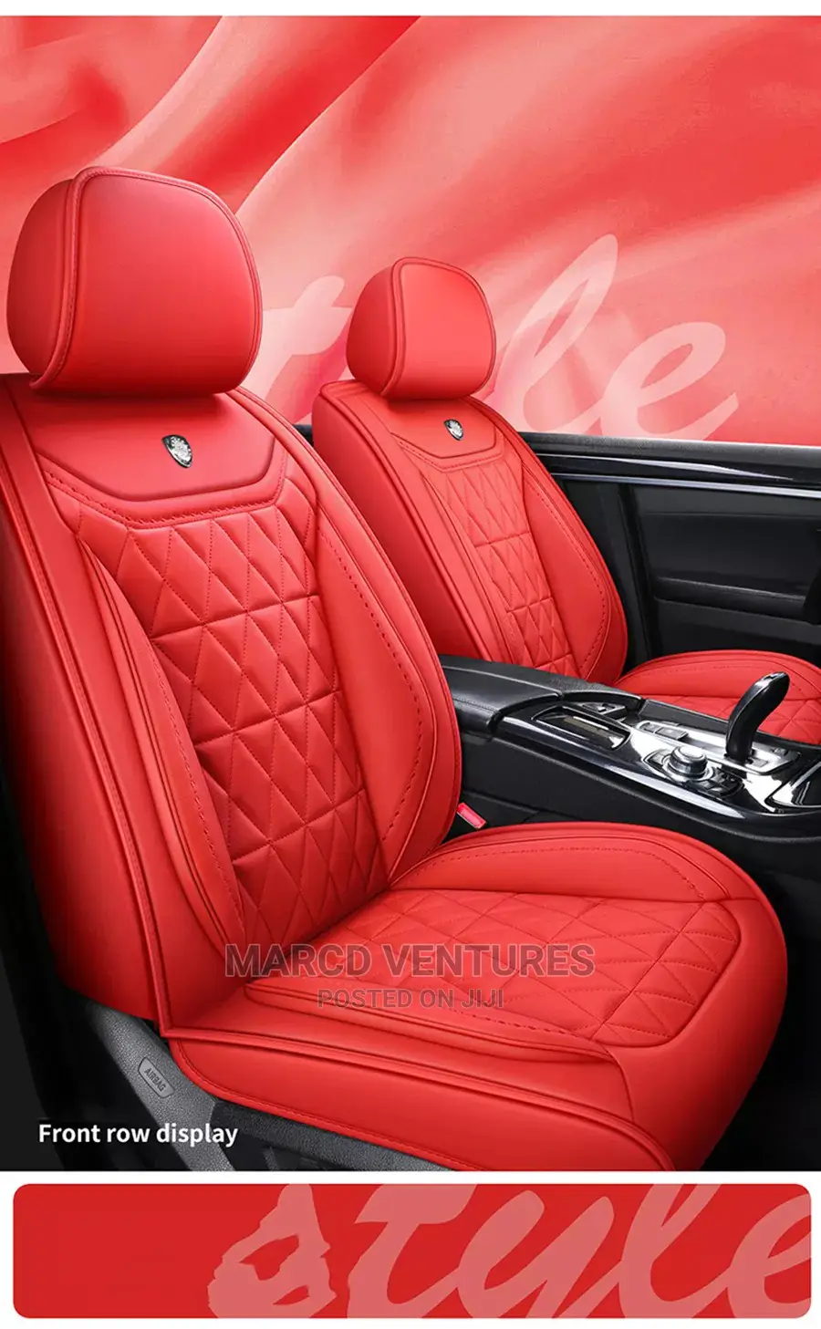 Pure Red Standard Edition Seat Cover.