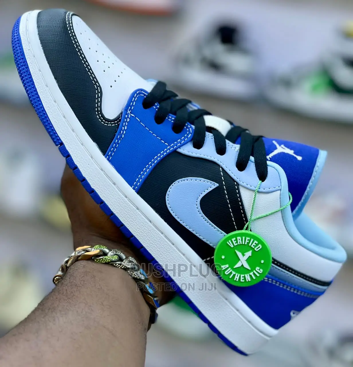 Air Jordan 1 Low ‘ Racer Blue White ’*