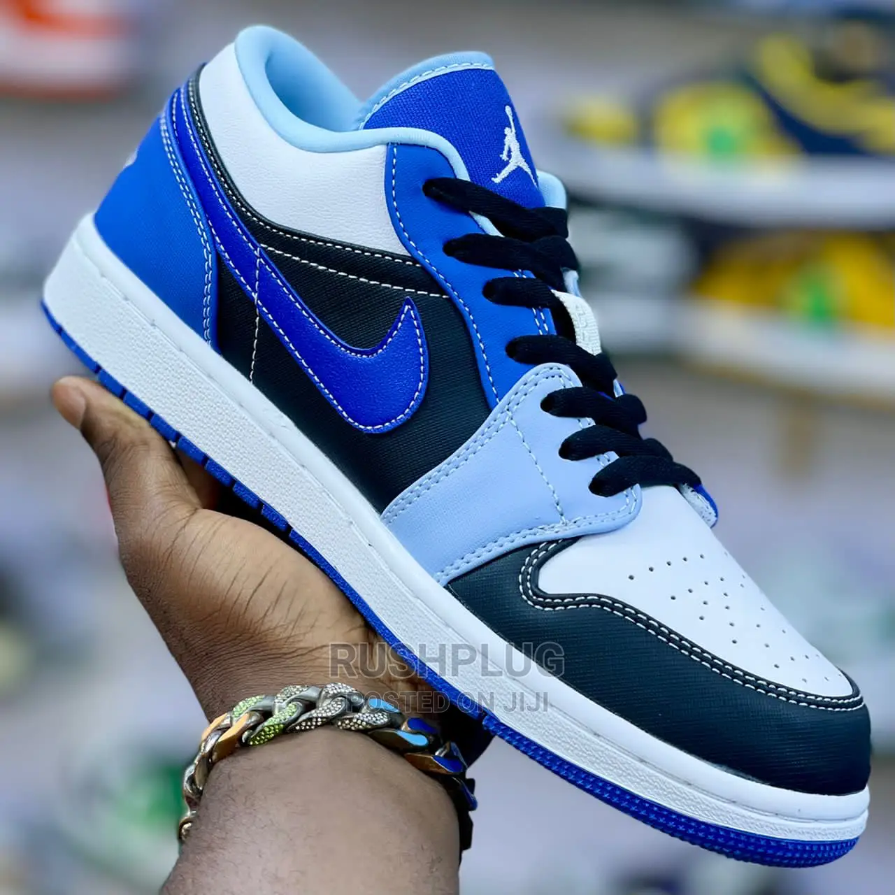 Air Jordan 1 Low ‘ Racer Blue White ’*