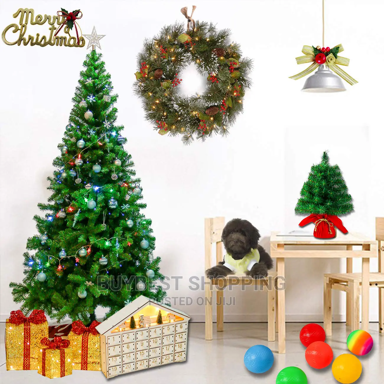 10ft, Christmas Tree