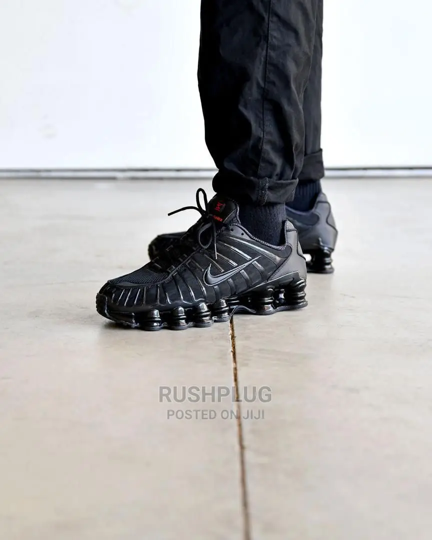 Nike Shox TL Platinum Black!!