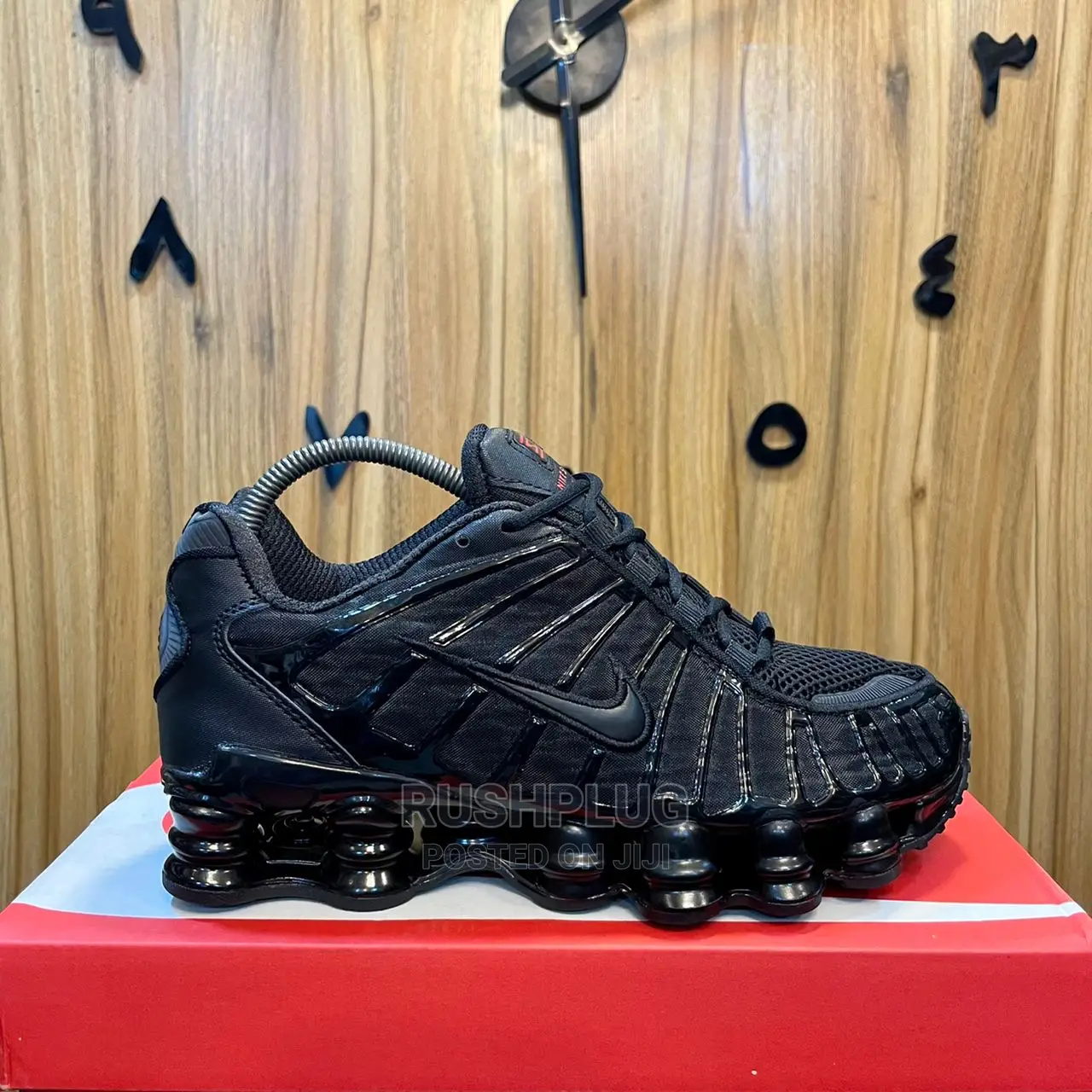 Nike Shox TL Platinum Black!!
