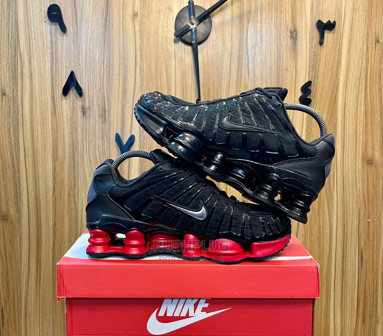 Nike Shox TL Platinum Black!!