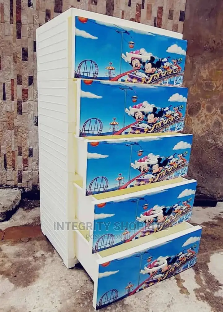 Baby Plastic Wardrobe - 5 Layers