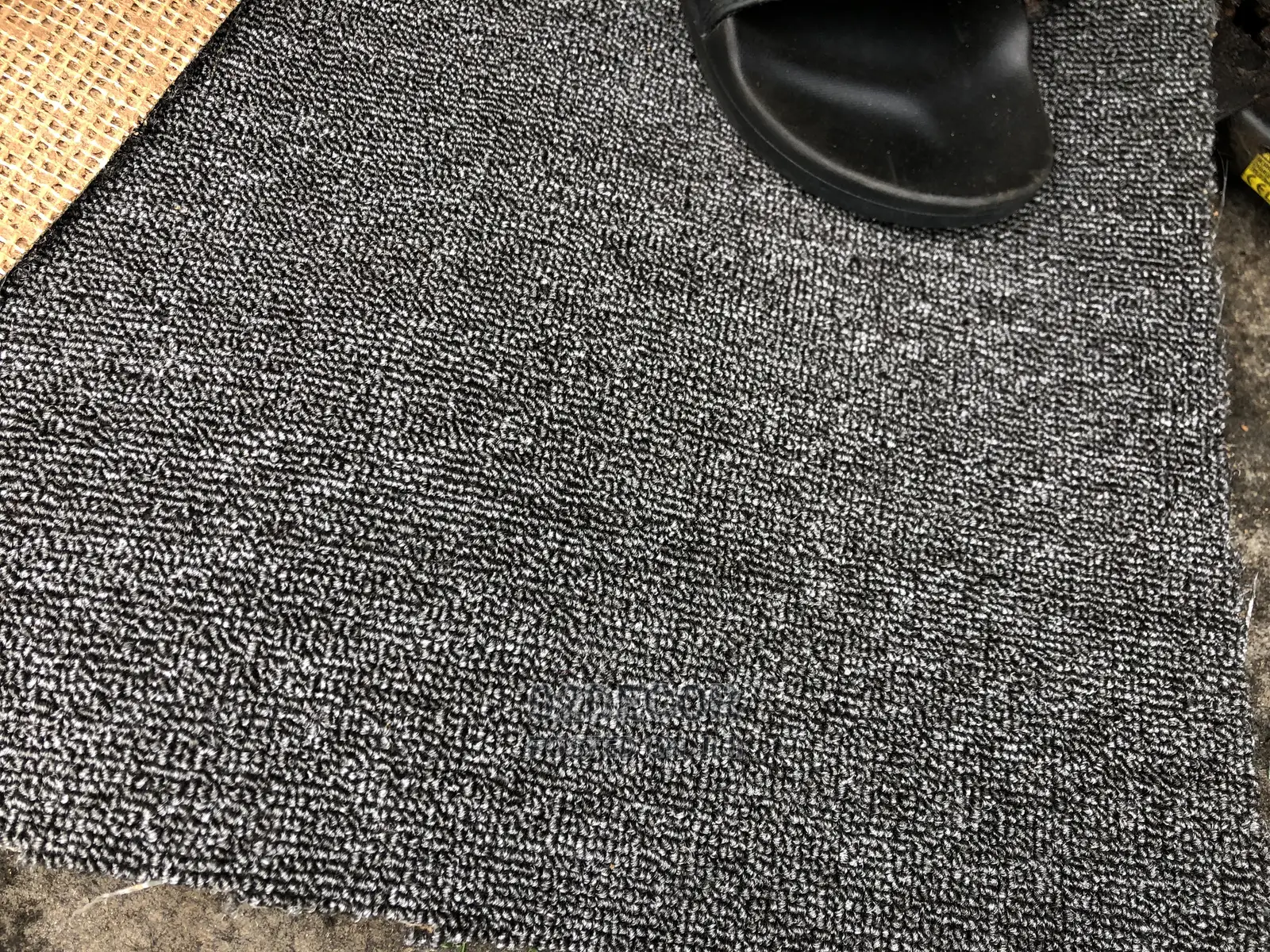 Plain Smooth Grey Rugs for Staircase