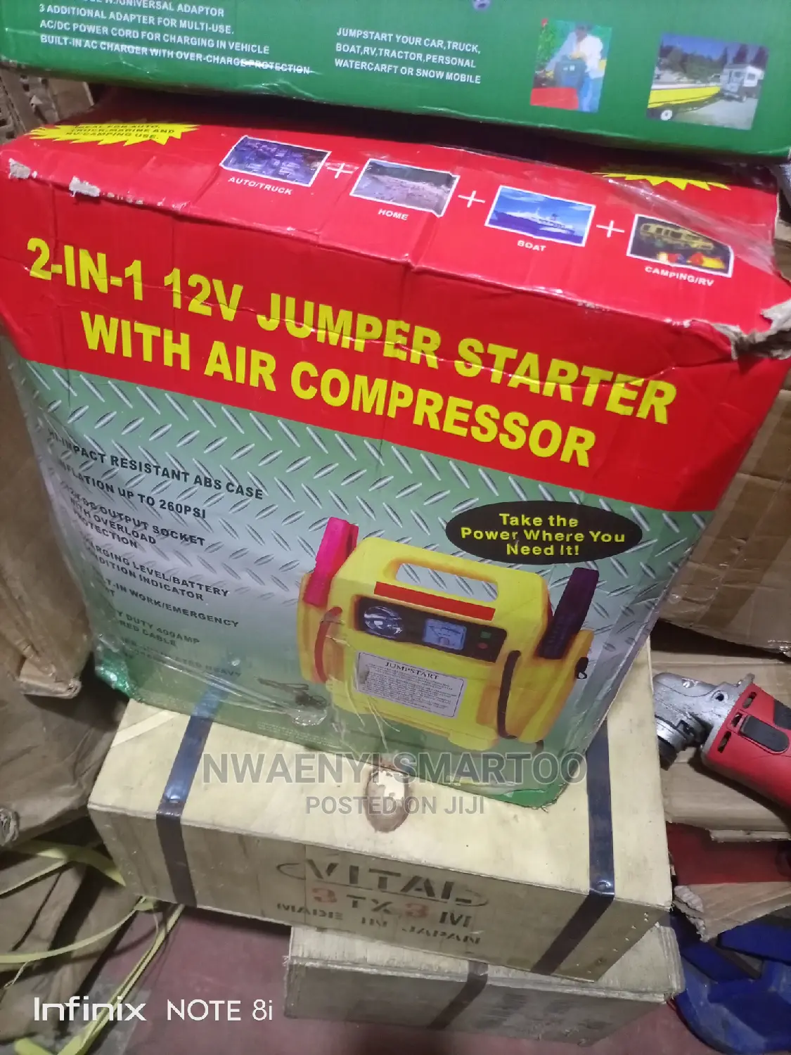 12v Original Jumper Starter Cable