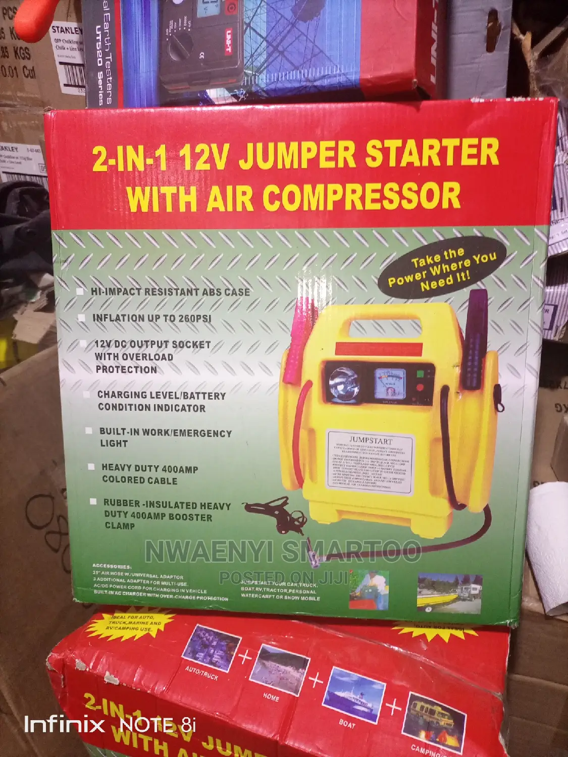 12v Original Jumper Starter Cable