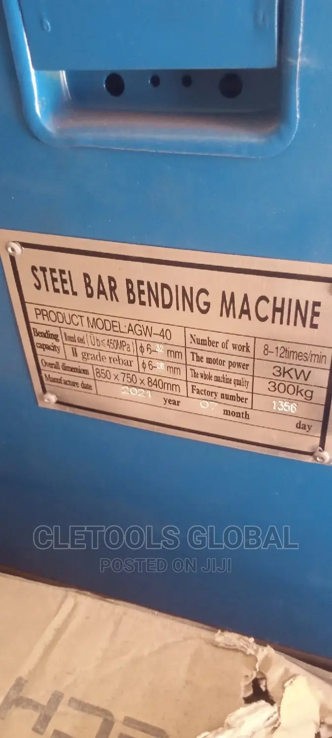 Electric Steel Bar Bending Machine 40mm