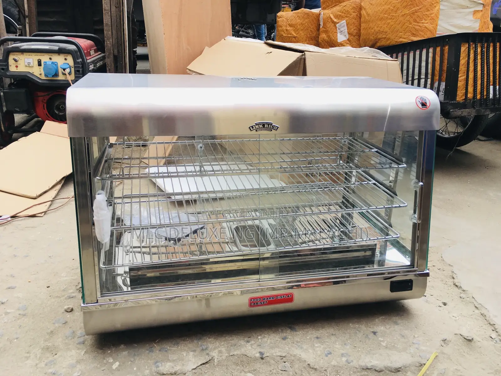S/S Food Warming Cabinet/Snacks Display Warmers(With Steamer