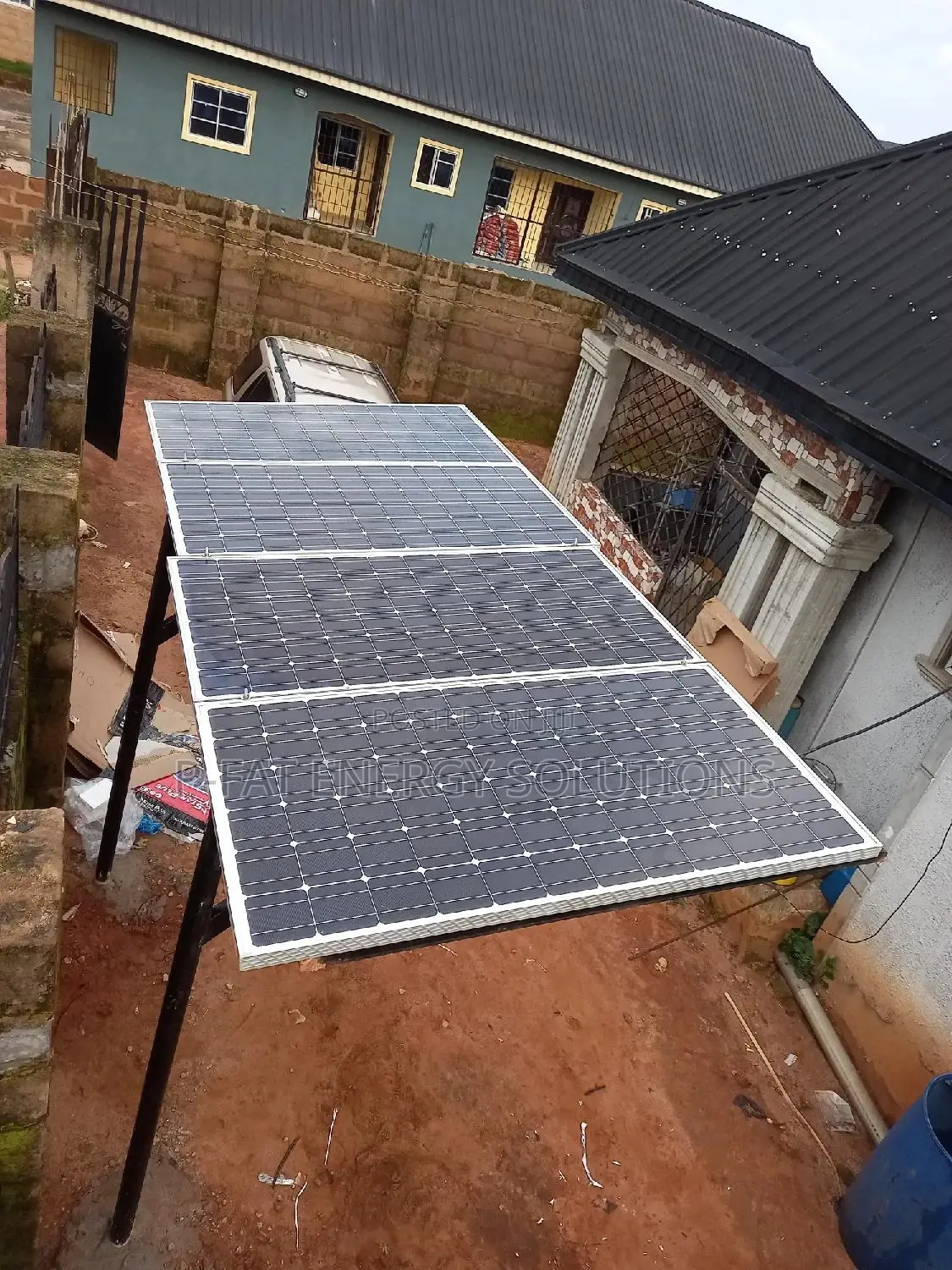 3.5 Kva Inverter 4 Panels 2batteries Installation