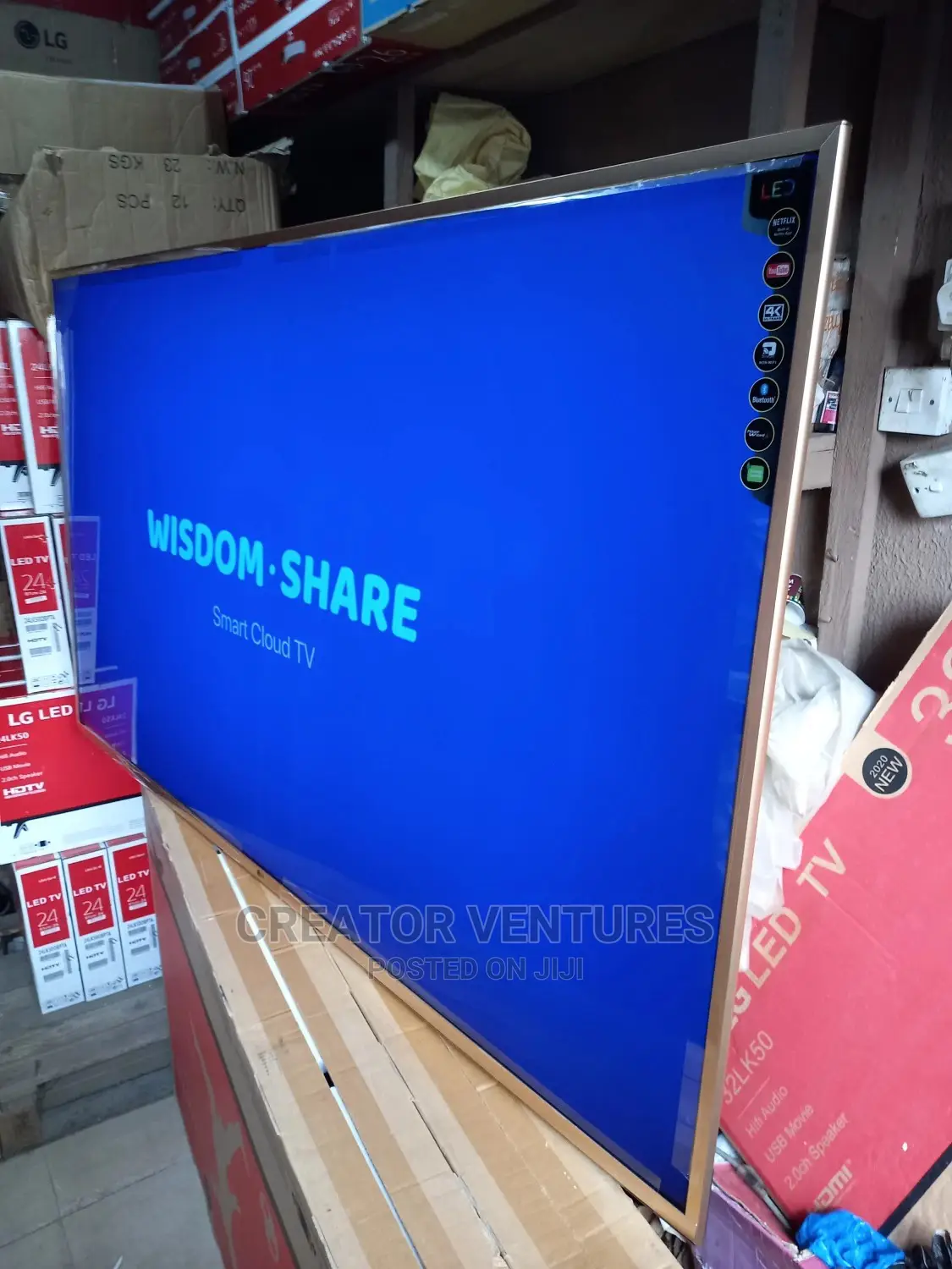 LG 86"Smart Android TV,NETFLIX,PLAYSTORE,BLUETOOTH,USB,2024
