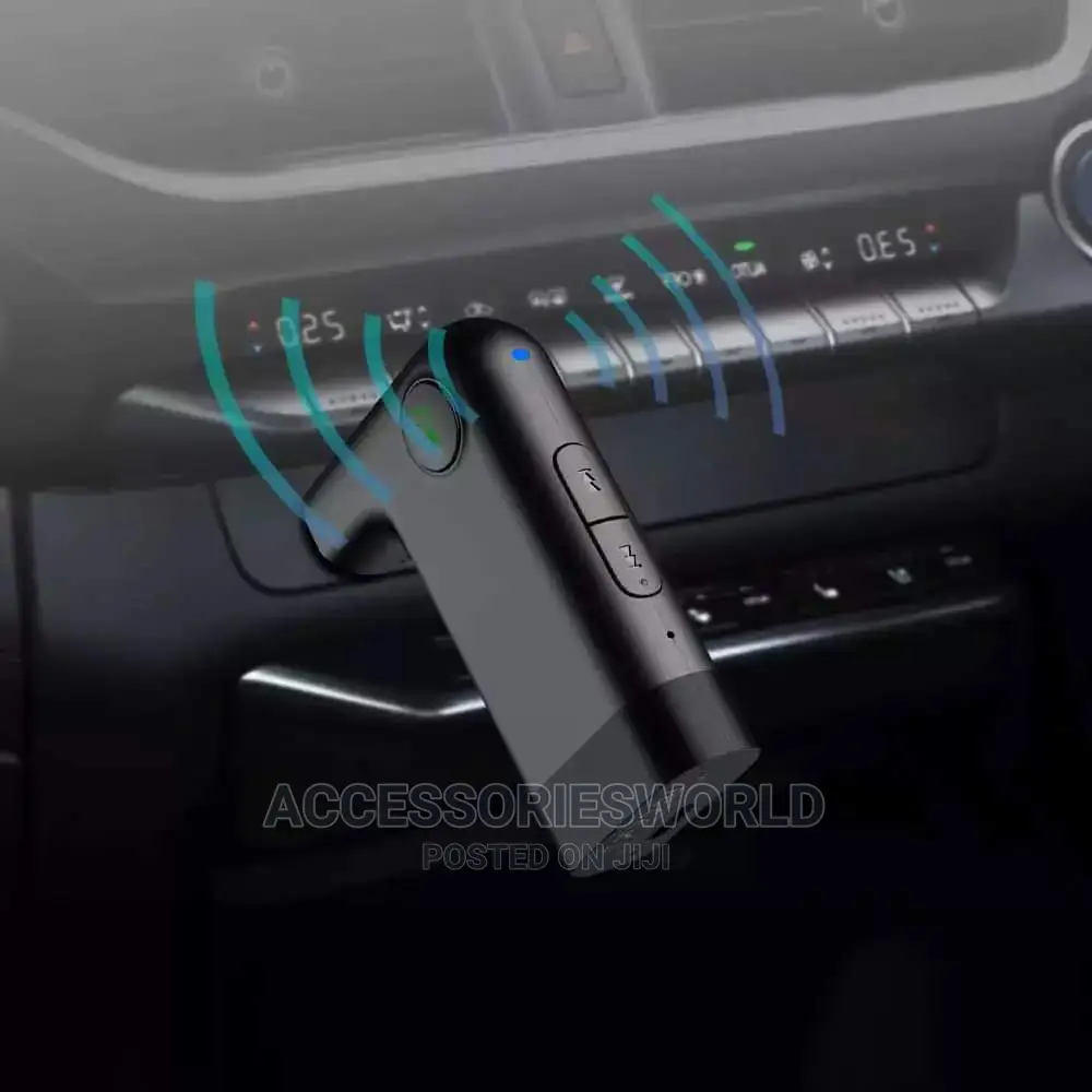 Wiwu YP05 Bluetooth Car Receiver 3.5mm Aux Audio Adapter